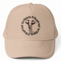Goat Pet Farm Animal Goats Fault hats by getyergoat Goat Pet Farm Animal Goats Fault hats