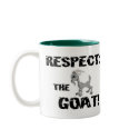 Goat Pet Farm Animal Respect Goat Husband Dad mugs