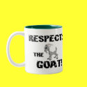 Goat Pet Farm Animal Respect Goat Husband Dad mugs