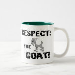 Goat Pet Farm Animal Respect Goat Husband Dad Coffee Mugs