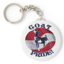 GOAT PRIDE AMERICAN FLAG USA KEY CHAINS