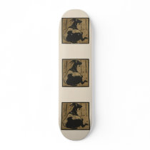Goat - Square Animals Illustration Custom Skateboard