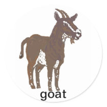 Goat stickers