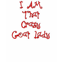 Goat T-shirt by Bella Crazy Goat Lady gift for her by getyergoat Goat T-shirt by Bella Crazy Goat Lady gift for her