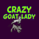 Goat T-shirt Crazy Goat Lady 5