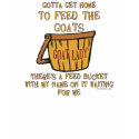 Goat T-shirt for Ladies Made by Bella Women's Gift