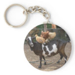 Goat taxi key chains