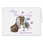 Goat Valentine Sweetheart Greeting Cards