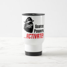 Goatee Powers Coffee Mugs
