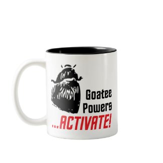Goatee Powers mug