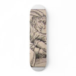 goatman skate board deck