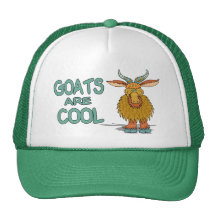 Goats Are Cool Mesh Hats