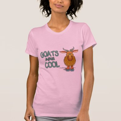 Goats Are Cool Tees