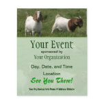 Goats Event Flyer