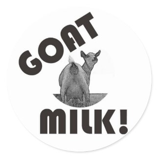GOAT'S MILK - IT'S THE OTHER DAIRY! sticker