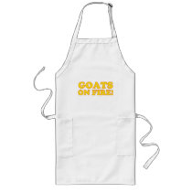 GOATS ON FIRE! Apron aprons