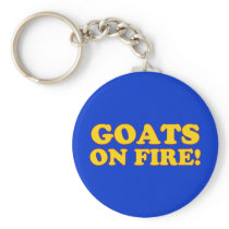 GOATS ON FIRE! Keychain keychains
