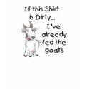 Goats on T-shirts Fed the Goats by getyergoat Goats on T-shirts Fed the Goats