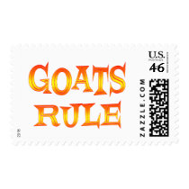Goats Rule Postage Stamp