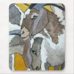 GoatsOriginal Modern Art Animal Mousepad