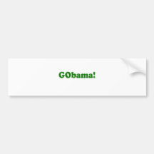 GObama Bumper Sticker