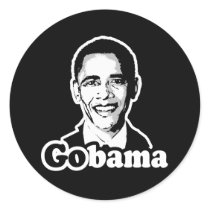 GOBAMA stickers by Politicaltshirts GOBAMA stickers