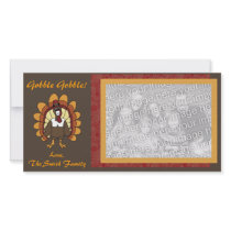 GOBBLE GOBBLE! photo cards by partypassion GOBBLE GOBBLE! photo cards