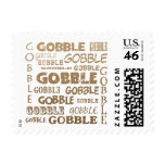 Gobble Gobble Postage Stamp stamps