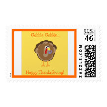 Gobble Gobble.... Postage Stamps
