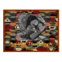 Gobble Gobble Postcard