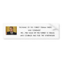 GOBBLER bumper stickers