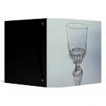 Goblet with round funnel bowl binders