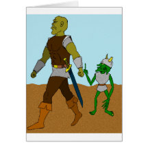 Goblin and Orc (landscape) Card
