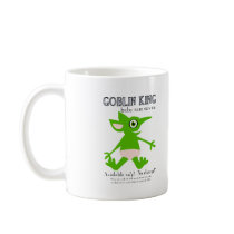 Goblin King Baby Care Service mugs by QueenHare Goblin King Baby Care Service mugs