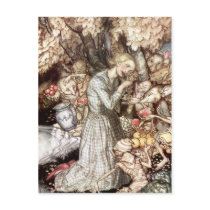 Goblin Market: precious golden lock Postcard