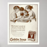 Goblin Soap Vintage Magazine Ad Print