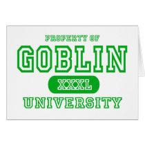 Goblin University cards