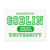 Goblin University postcards