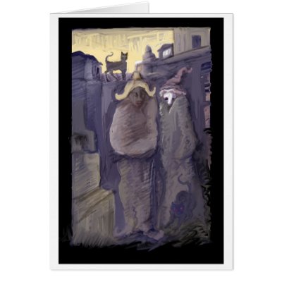 **goblins** greeting card by Alejandro