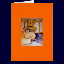 god and teddy watch over me cards