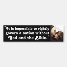 God and the Bible Bumper Stickers