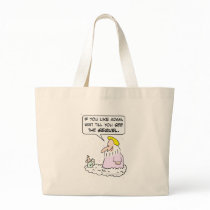 god angel earth adam eve sequel canvas bags