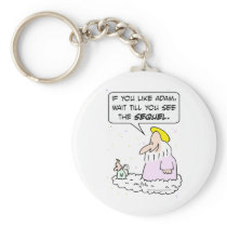 god angel earth adam eve sequel keychains