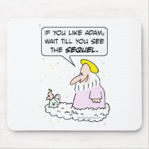 god angel earth adam eve sequel mousepads