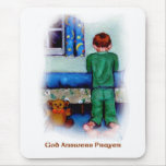 GOD ANSWERS PRAYER MOUSE PADS