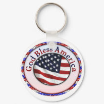 God Bless America 3 keychains by fstasu51 God Bless America 3 keychains