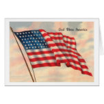 God Bless America Card