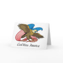 God Bless America card