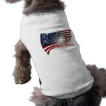 God Bless America Doggie T Dog Tshirt