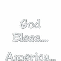 God Bless....America... embroidered shirts by janedoe69 God Bless....America... embroidered shirts